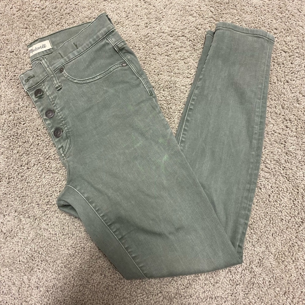 Madewell color jeans